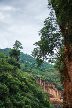 悬崖景观