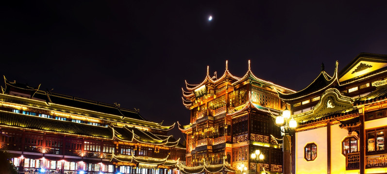 上海城隍庙夜景
