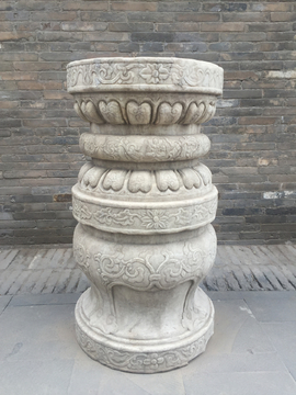 莲花石刻 