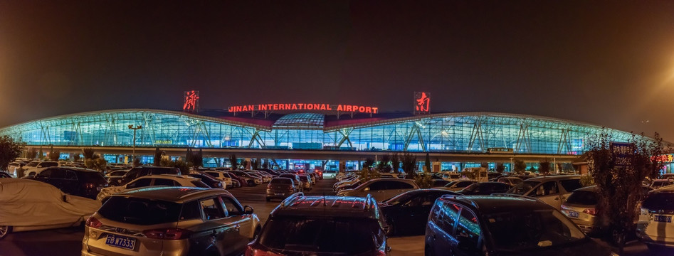 济南国际机场夜景