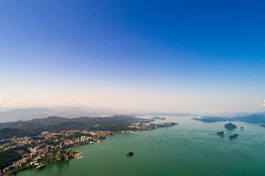 千岛湖 江滨 五龙岛