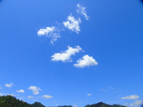 蓝天白云