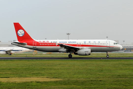 四川航空 飞机 机场