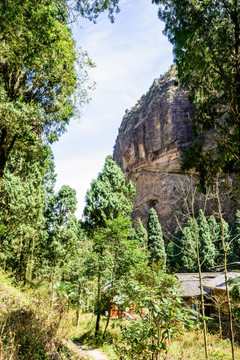 净名谷风景区山景