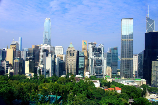 香港中环山顶商业大厦