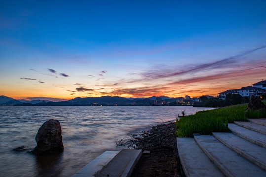 千岛湖晨曦