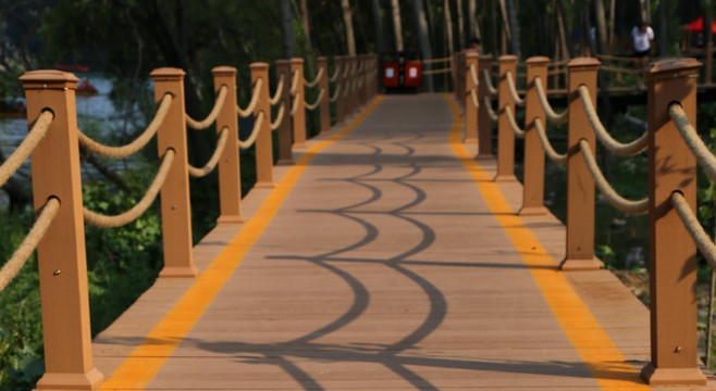 木桥步道