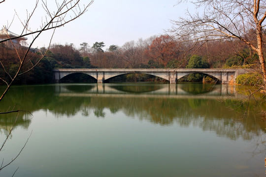 南京 雨花台 公园 桥