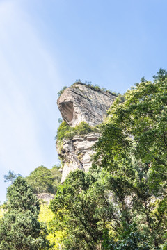 灵岩景区山景