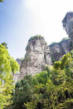 灵岩景区山景