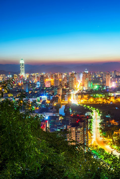 城市夜色 温州夜景