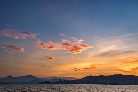 千岛湖日出