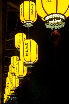 滕王宴乐灯笼景观
