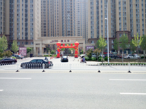 小区楼宇门头