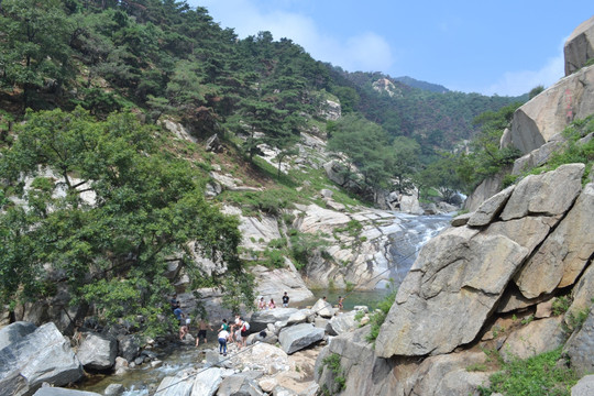 山泉水 山水风景