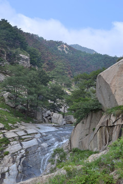 山泉水 山水风景