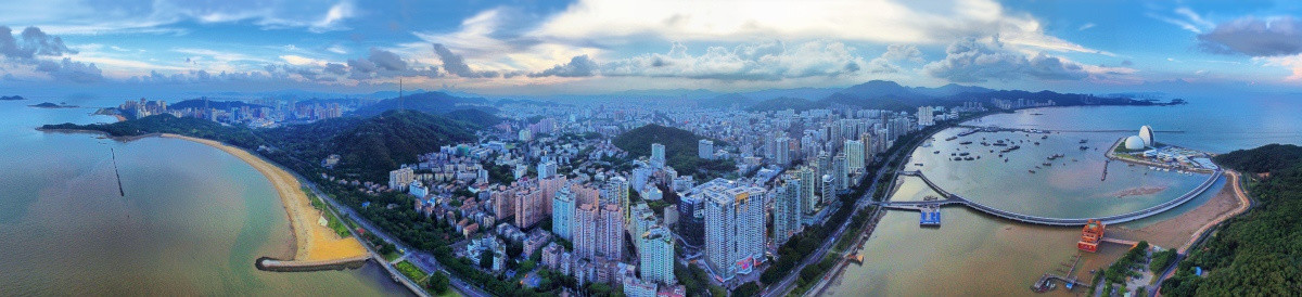 珠海风光之香洲全景