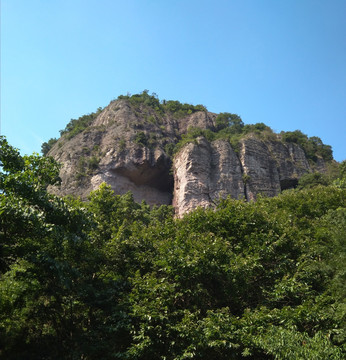 雁荡山小龙湫景区风光