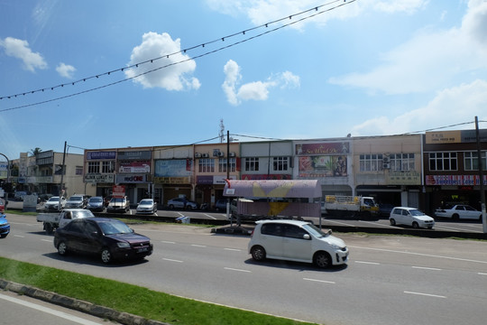 马来西亚 马路 街景