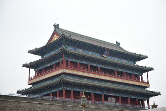 北京前门角楼