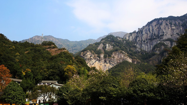 雁荡山大龙湫风光