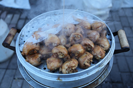 蒸鸡腿