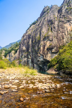 石桅岩景区山水风光