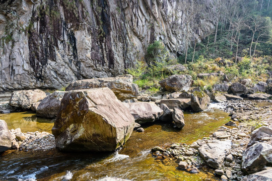 石桅岩景区山水风光