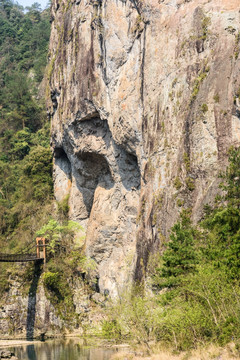 石桅岩景区山水风光