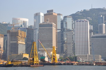 城市建筑 城市街道 城市街景