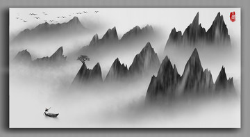水墨画