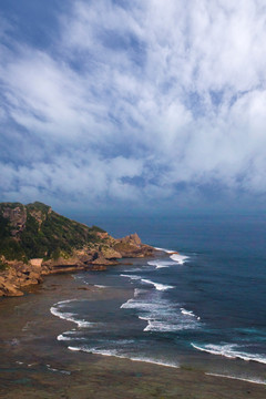 岛屿 大海 蓝天