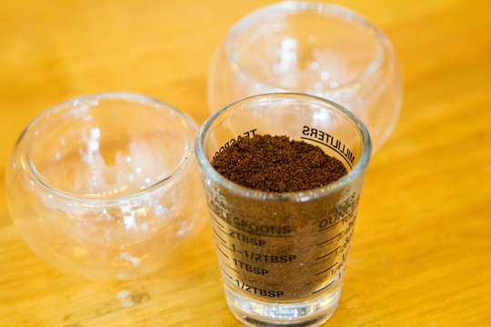 咖啡磨粉粗细对比