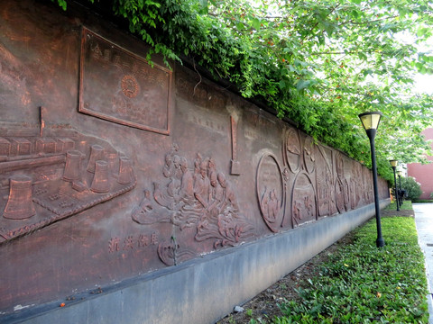 文化墙 浮雕墙