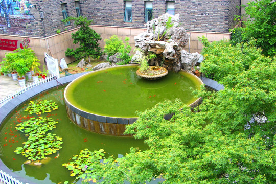景观水池
