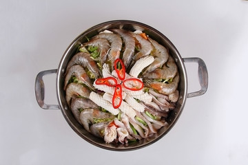 海鲜焖锅