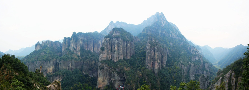 雁荡山灵峰景区 高清全景