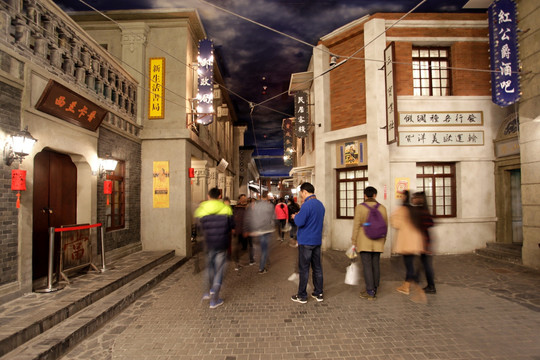 南京老照片 街道 老门