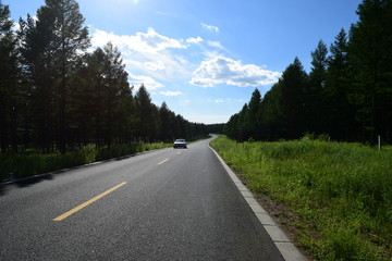 草原天路 坝上风光