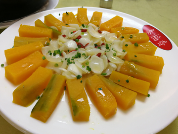 木瓜百合美食菜式佳肴