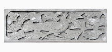 传统石刻 凤鸟雕塑