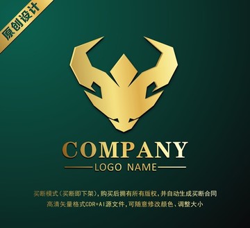 牛头标志 牛logo