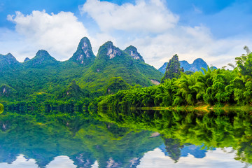 桂林山水漓江风景