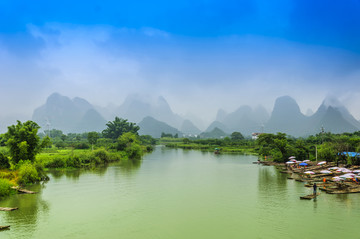 桂林山水漓江风光