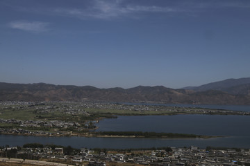 大理全景洱海