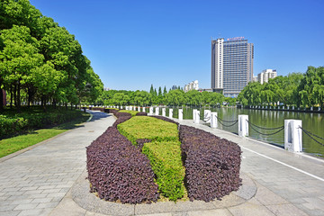 松江中央公园 城市绿化