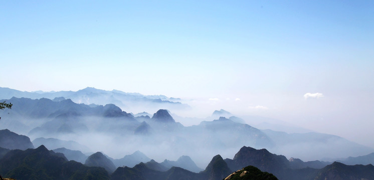 西岳 华山 奇险