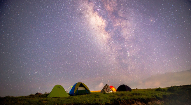 仰望星空