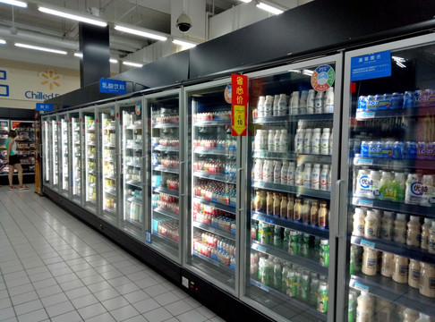 超市饮料冷柜
