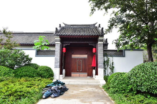 中式别墅大院